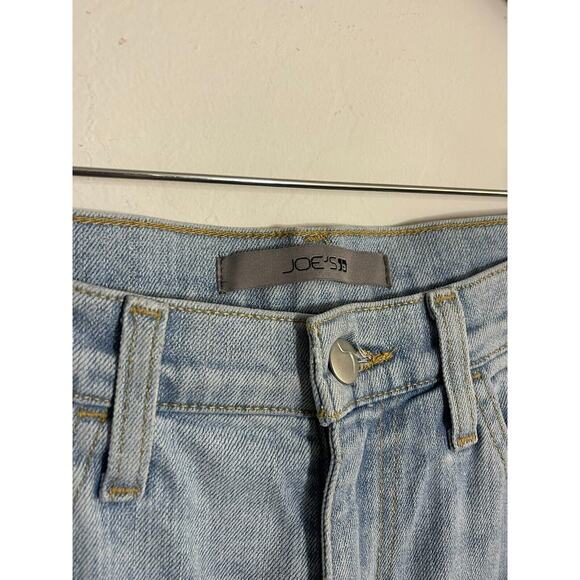 Joes Jeans 28 High Rise Wide Leg Light Wash Stretch Womend Denim - Picture 5 of 11